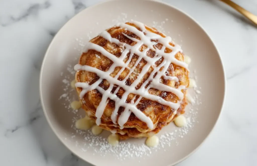 Cinnamon Roll Pancakes