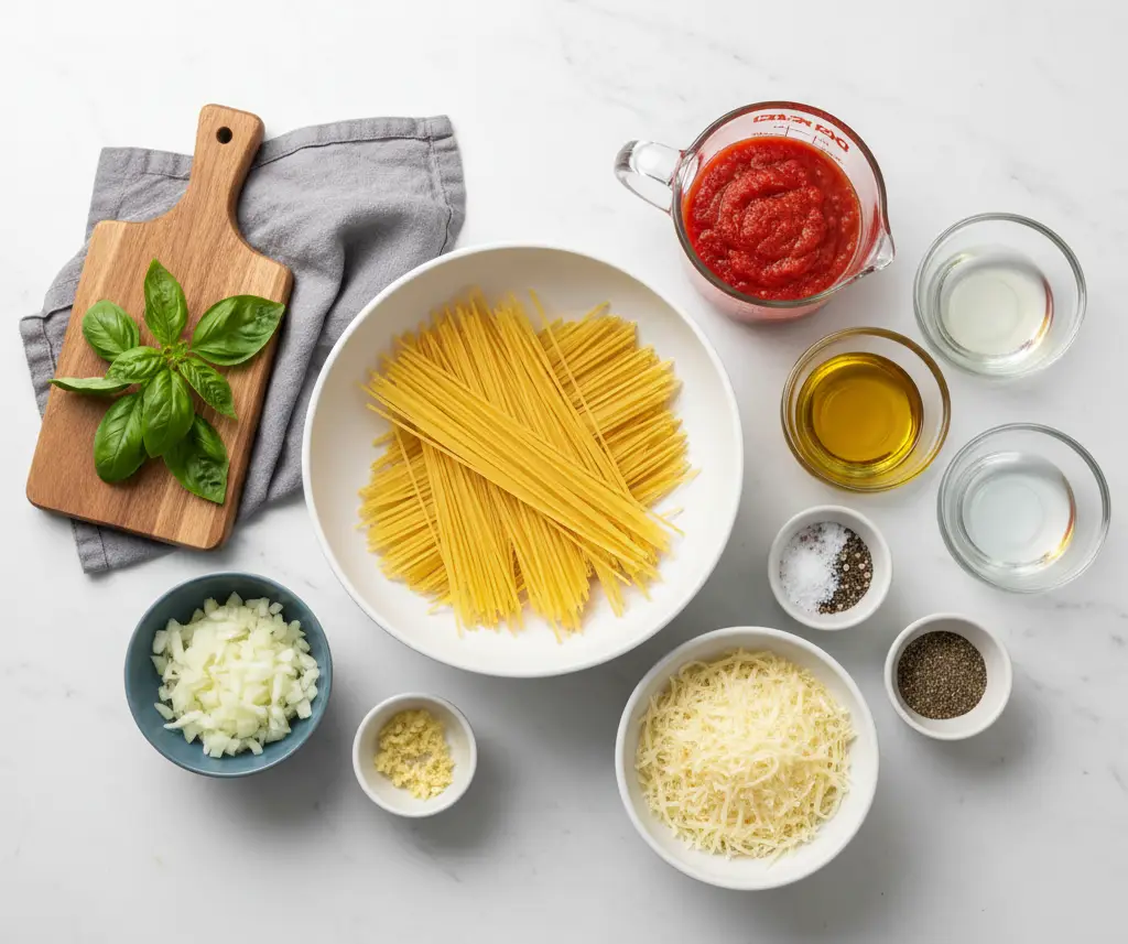 Creamy Tomato Garlic Pasta