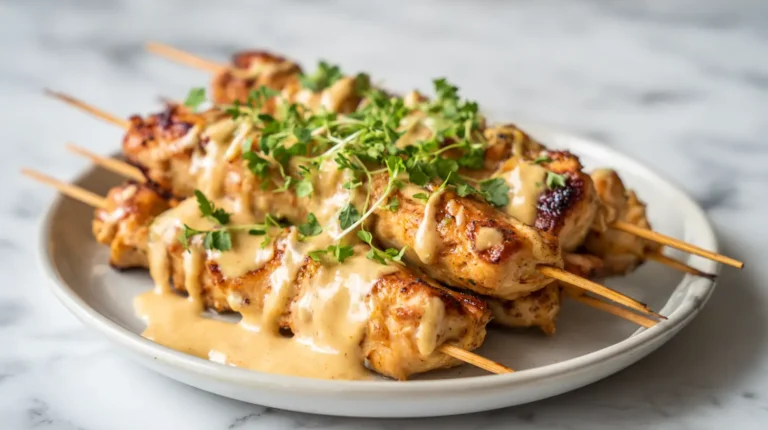 Bang Bang Chicken Skewers