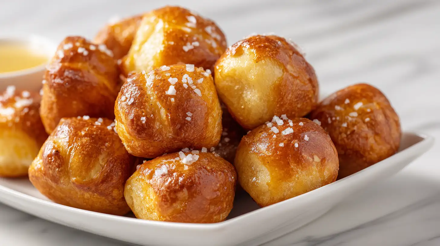 Buttery Soft Pretzel Bites
