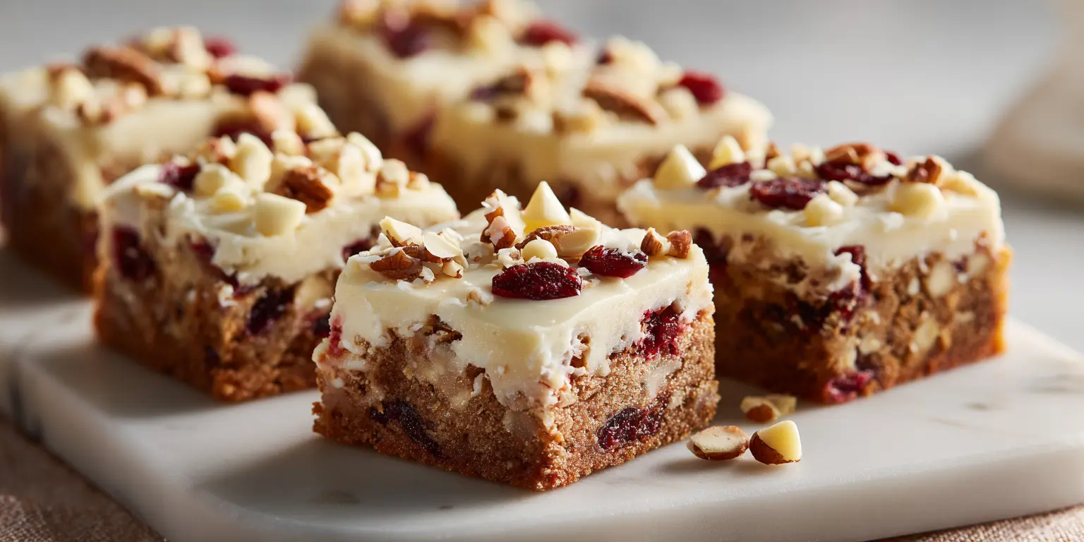 Cranberry Bliss Bars