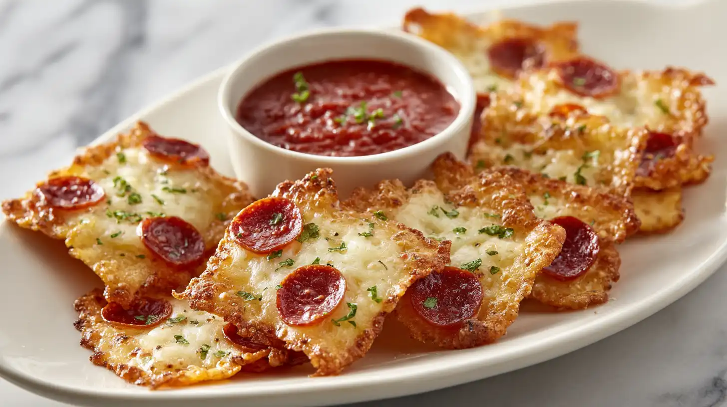 Crispy Pizza Chips