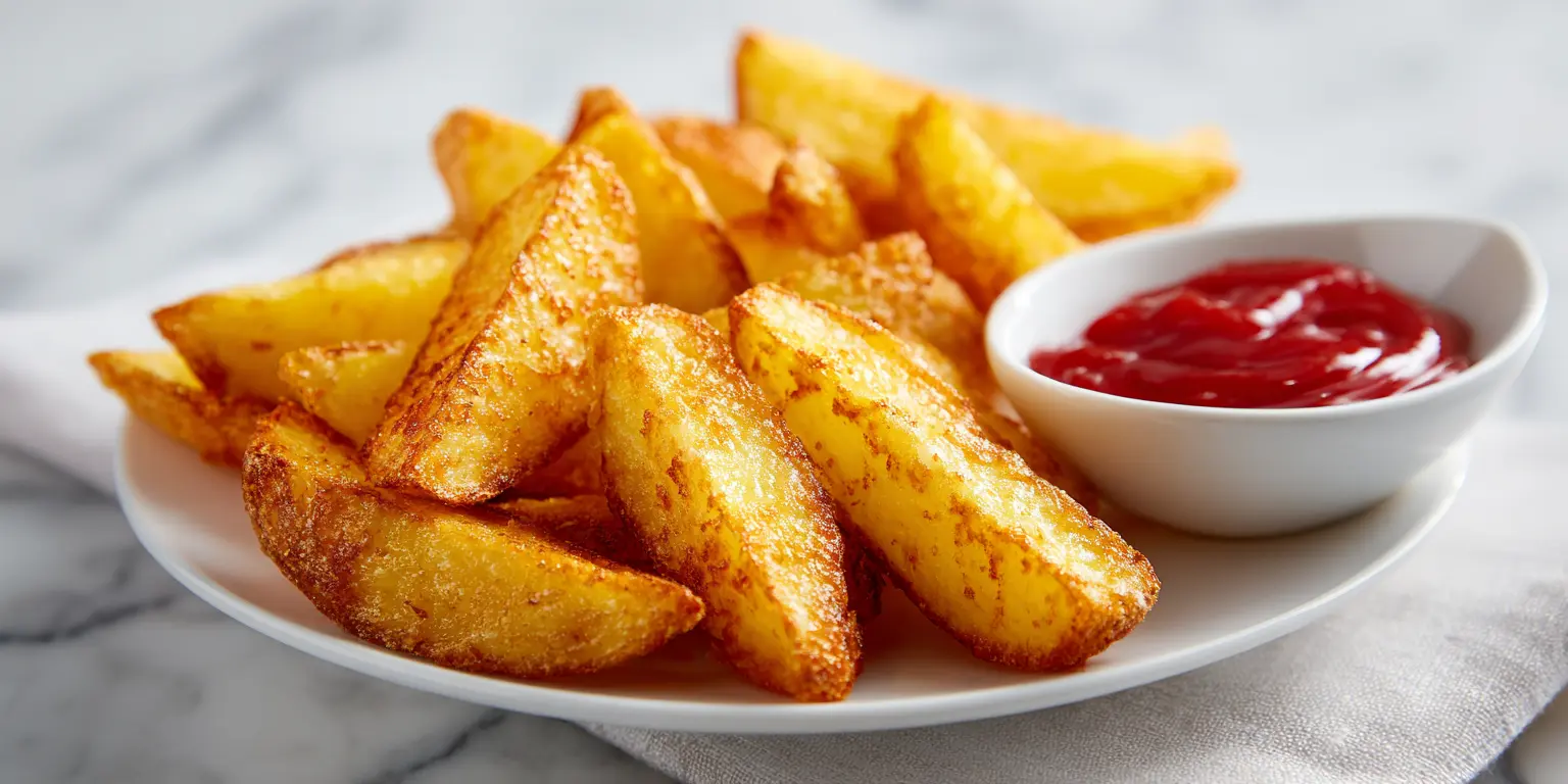 Crispy Potato Wedges