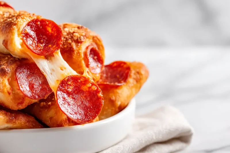 Pepperoni Pizza Roll Breadsticks