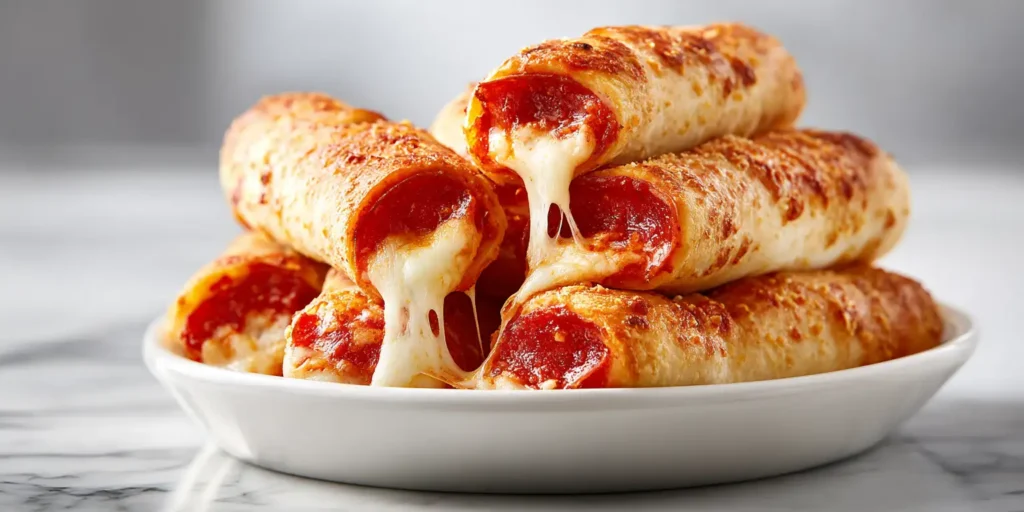Pepperoni Pizza Roll Breadsticks