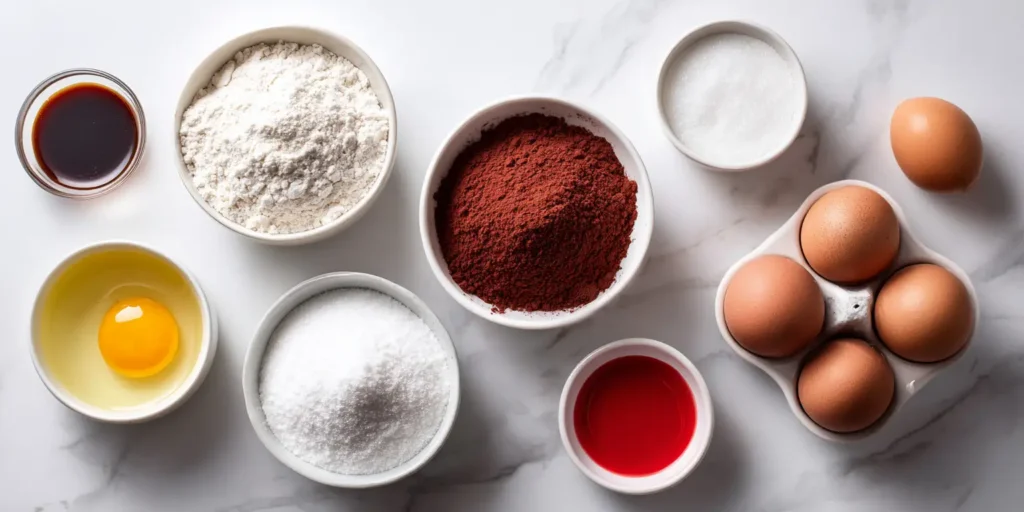 Red Velvet Crinkle Cookies