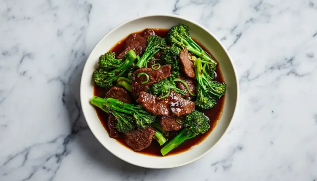 Chinese Beef and Broccoli