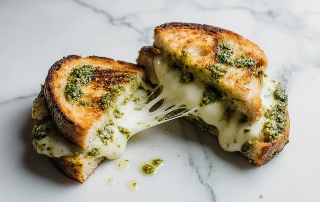 Pesto Grilled Cheese