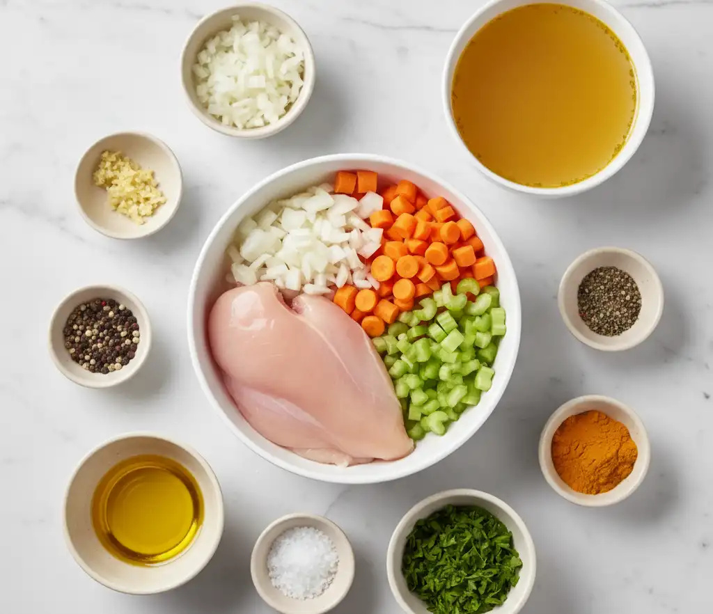 Turmeric Chicken Soup