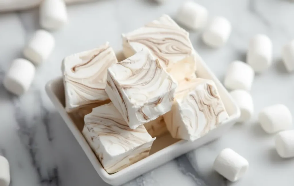Marshmallow Swirl Fudge