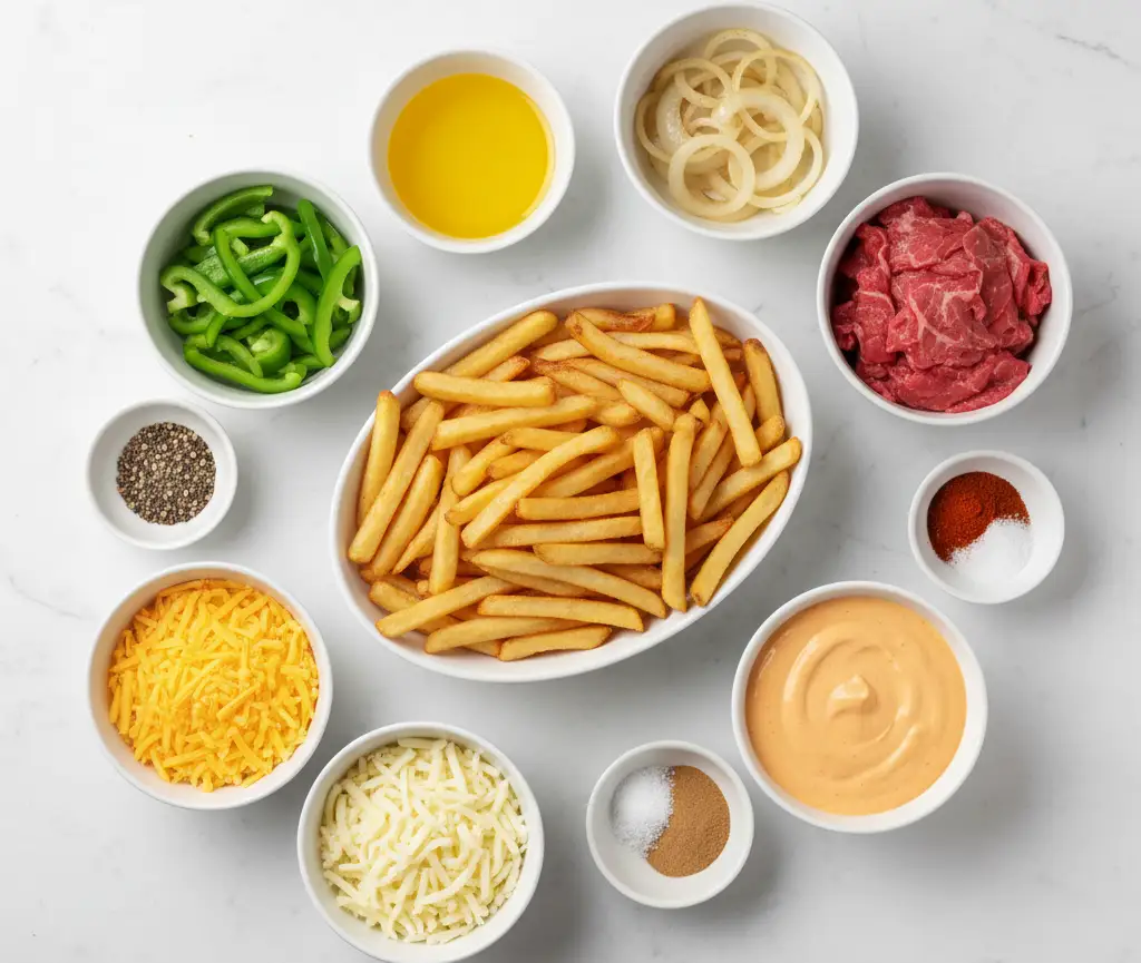 Philly Steak Cheese Fries