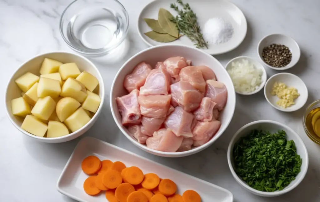 Chicken Soup with Potatoes