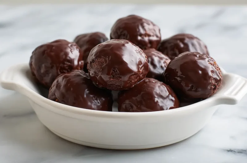 No-Bake Brownie Bites – Easy Chocolate Dessert Ready in Minutes