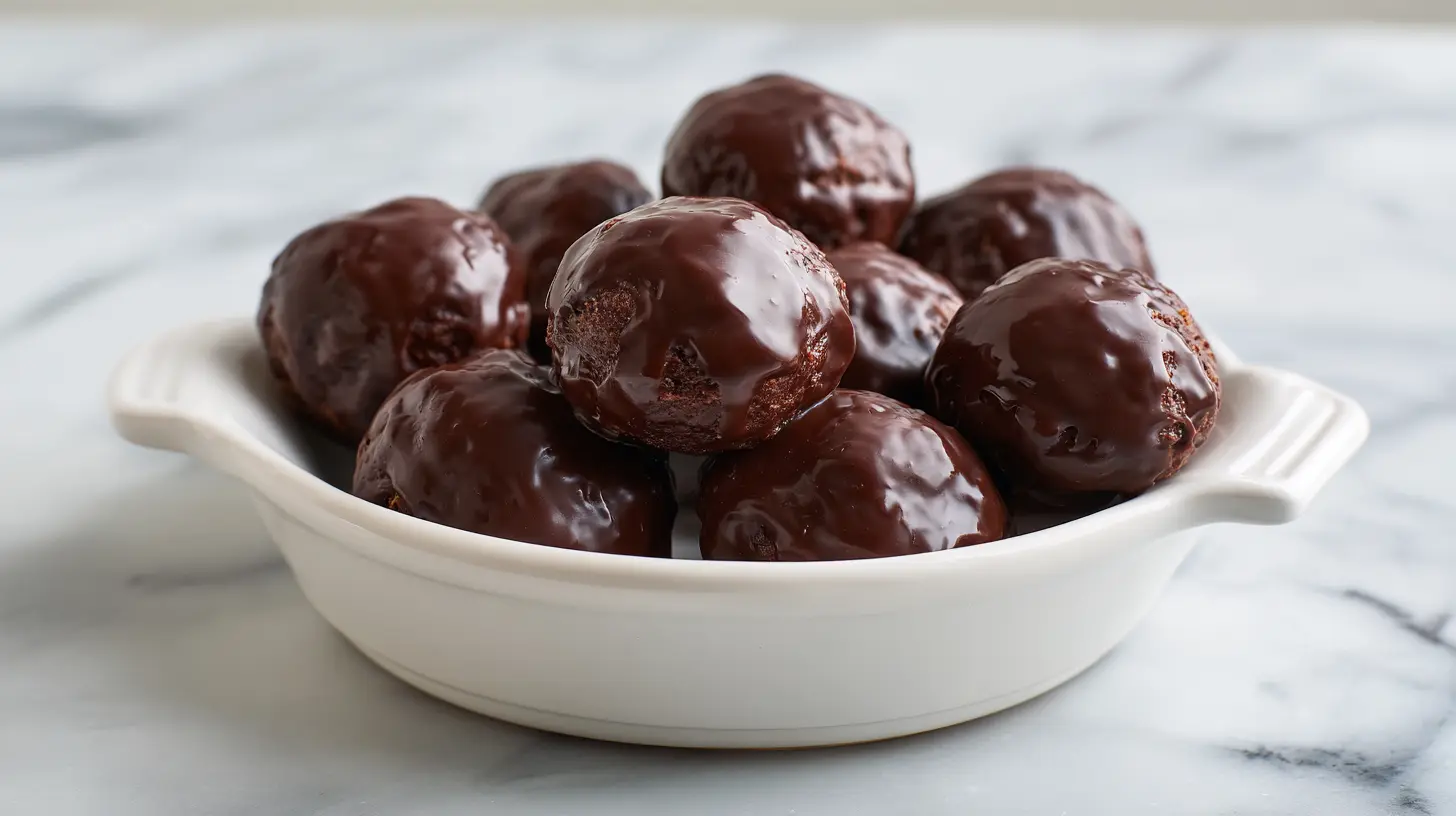 No-Bake Brownie Bites