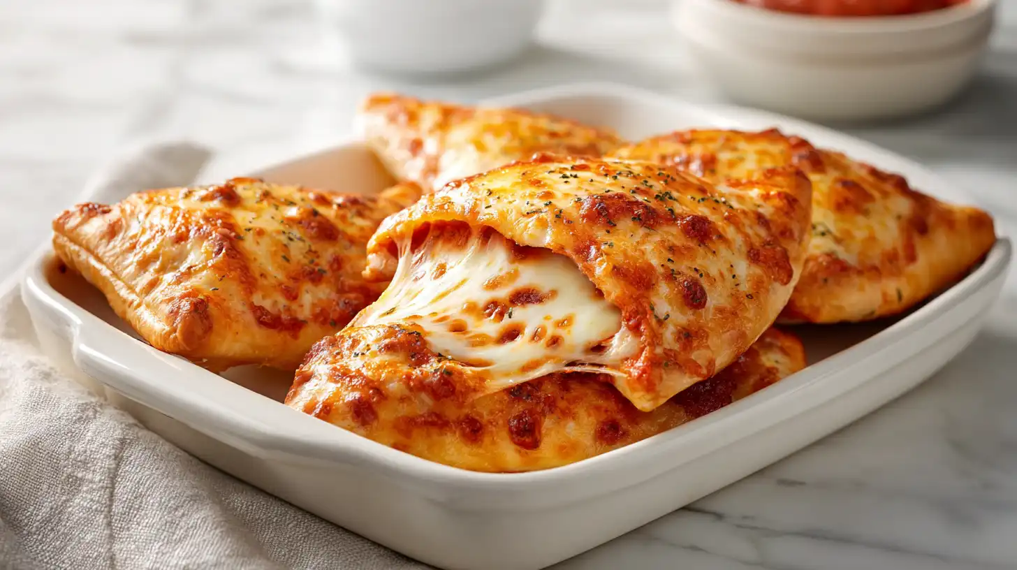 Cheesy Pizza Pockets