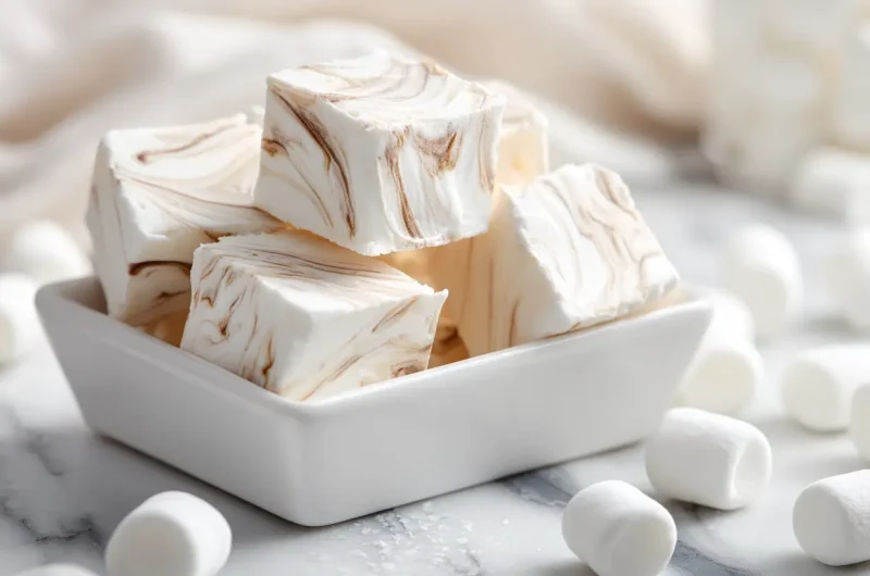 Marshmallow Swirl Fudge