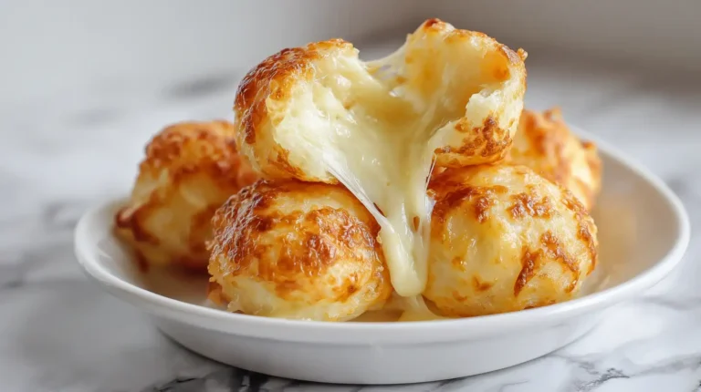 Mashed Potato Cheese Puffs