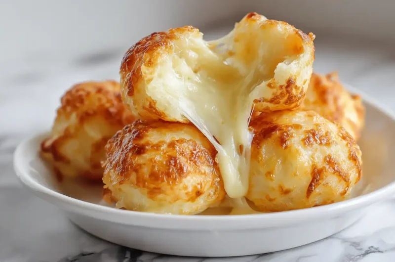 Mashed Potato Cheese Puffs
