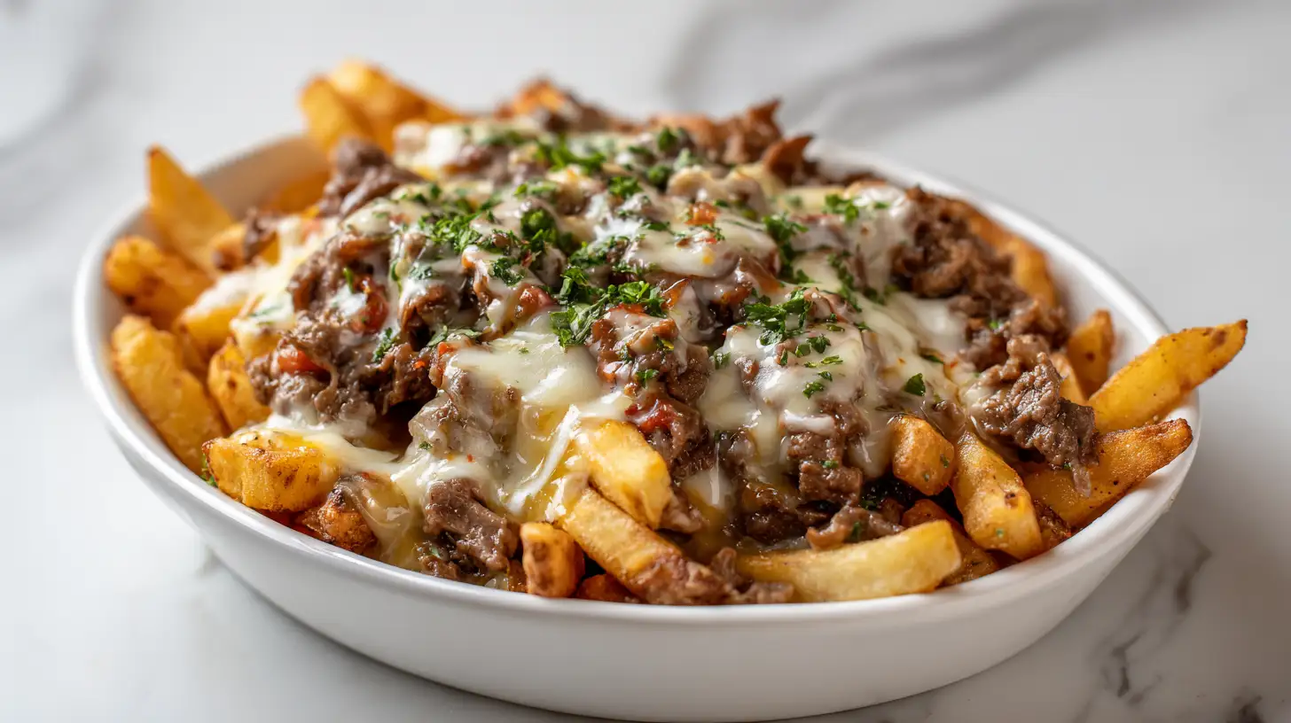 Philly Steak Cheese Fries