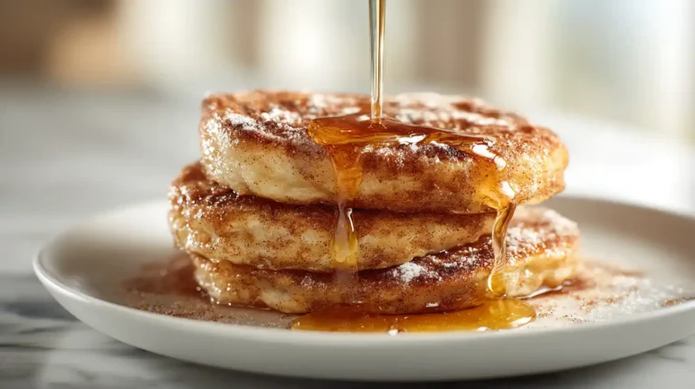 Spanish Churro Pancakes