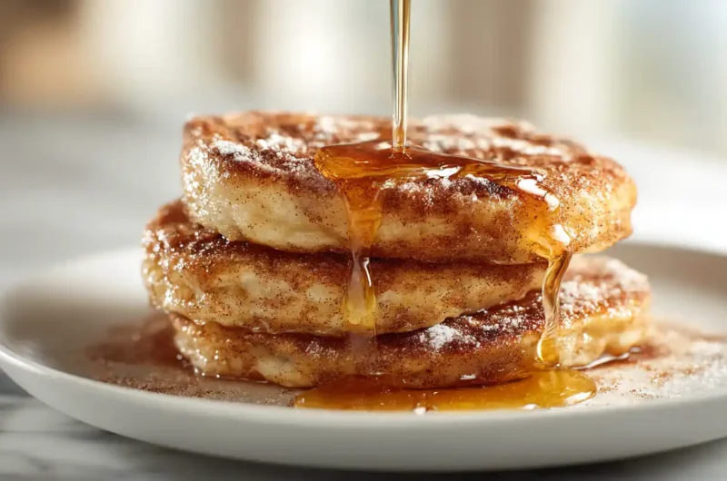 Spanish Churro Pancakes