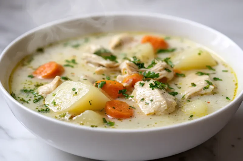 Chicken Soup with Potatoes