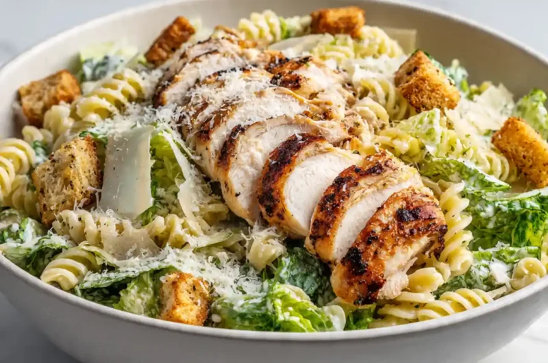 Chicken Caesar Pasta Salad
