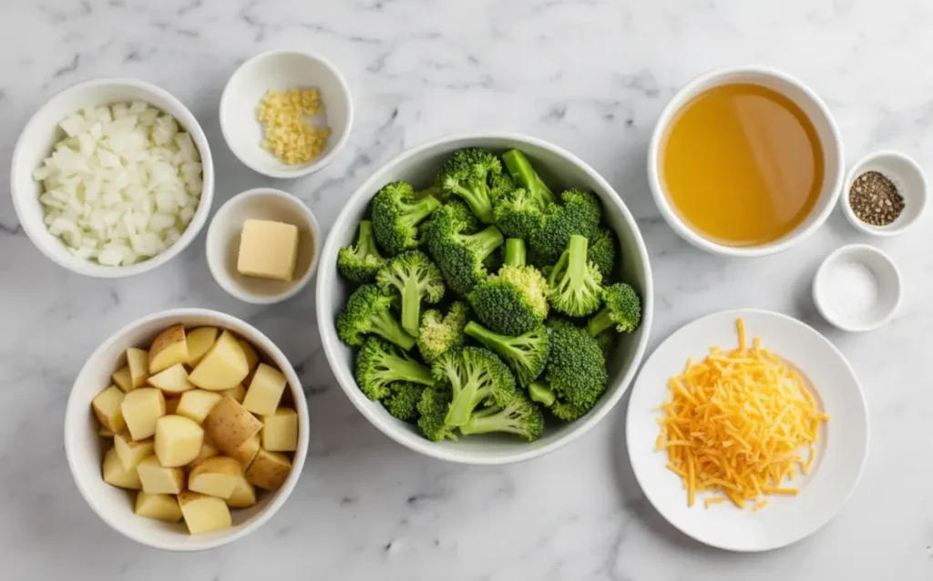 Broccoli Potato Cheese Soup