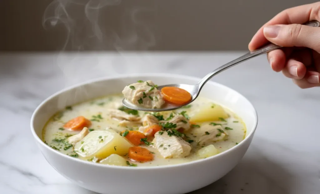 Chicken Soup with Potatoes