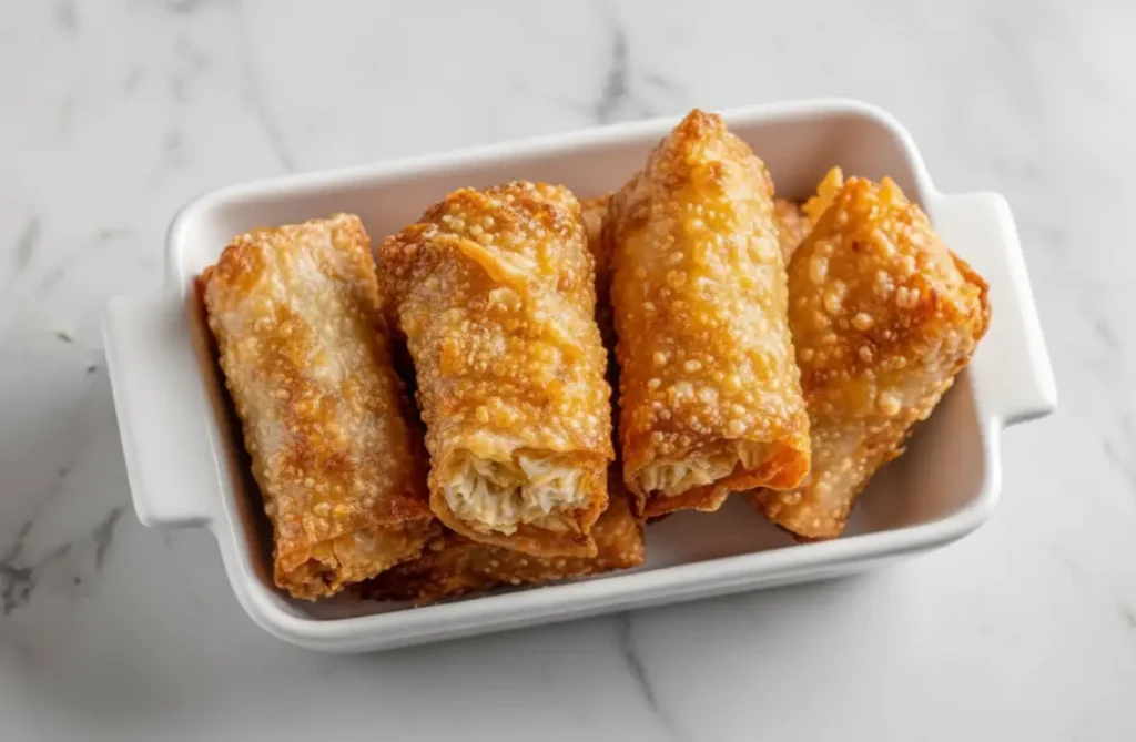 Crab Cake Egg Rolls