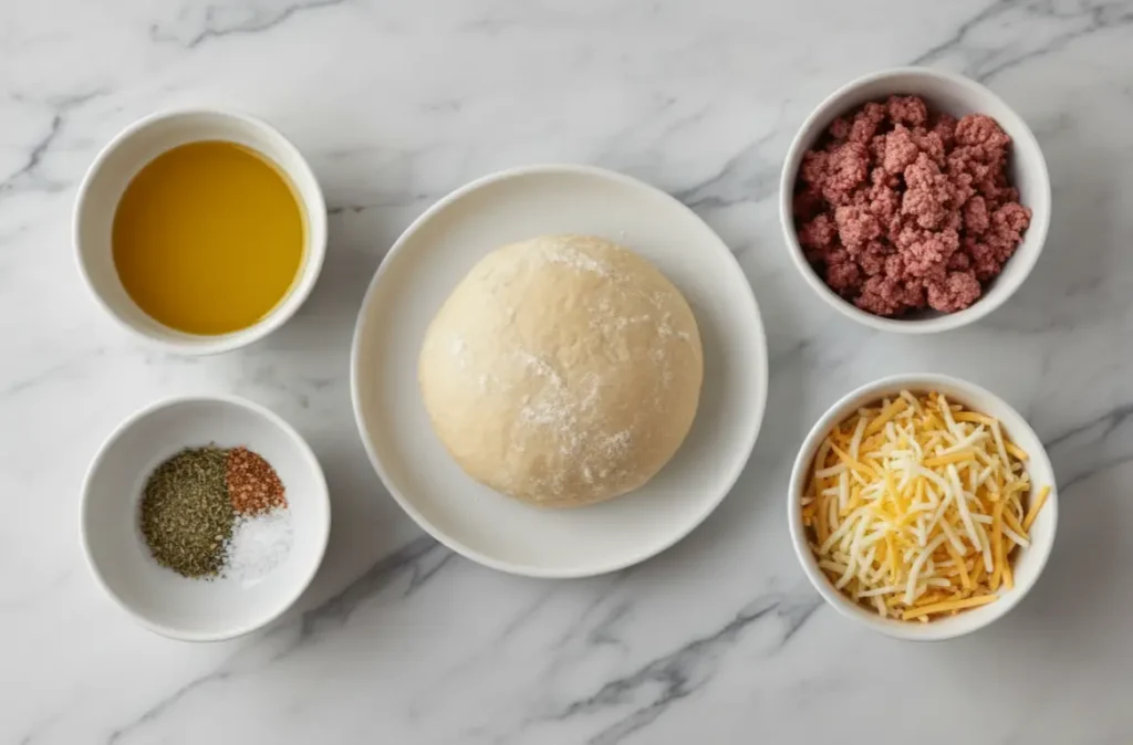 Cheeseburger Pretzel Bombs