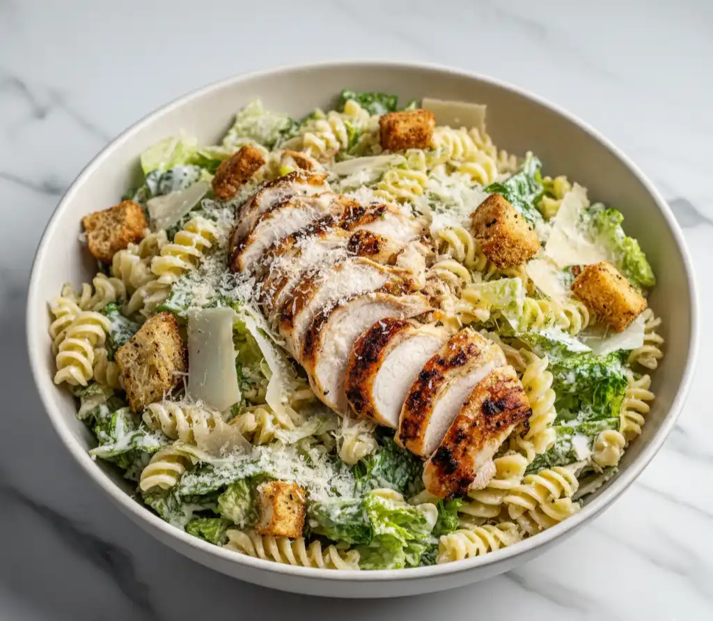 Chicken Caesar Pasta Salad