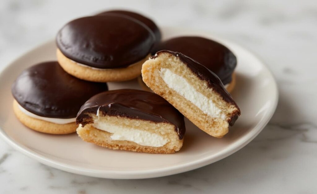 Boston Cream Pie Cookies