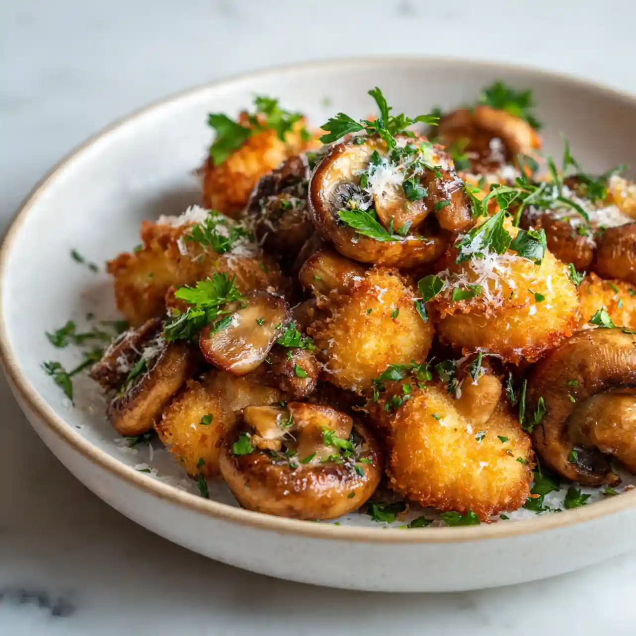 Crispy Fried Mushrooms