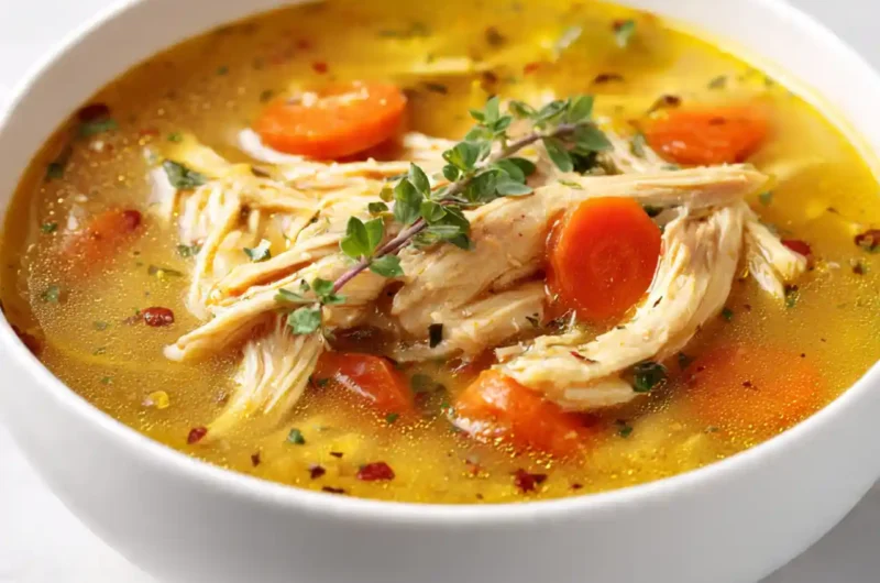 Turmeric Chicken Soup