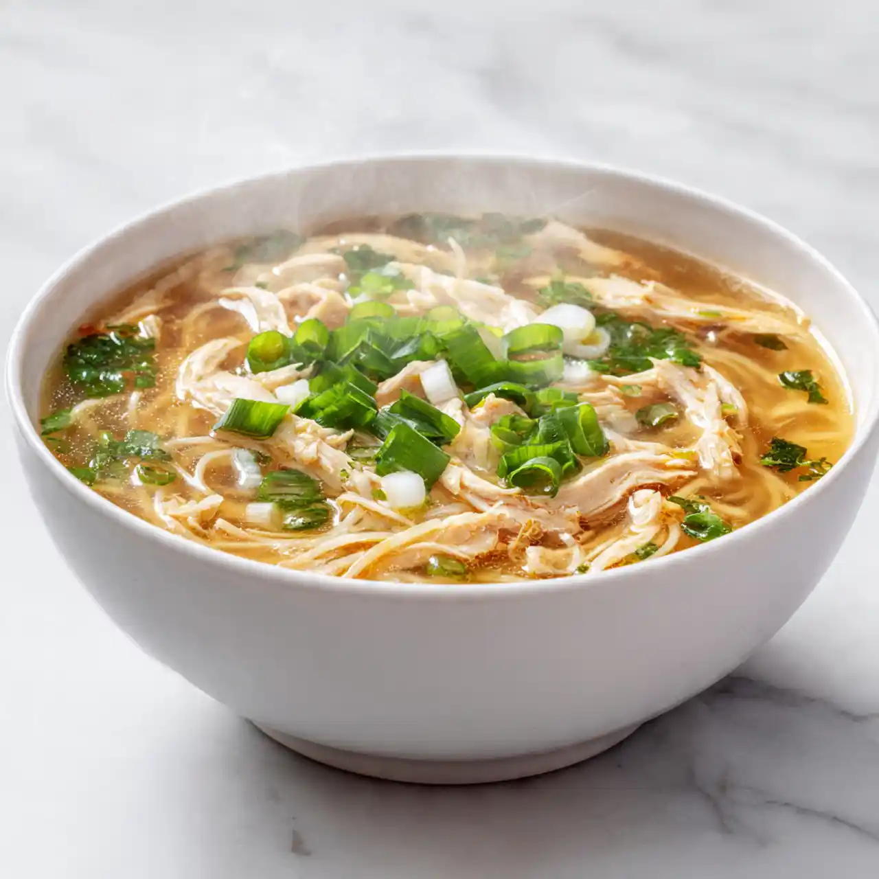 Ginger Garlic Chicken Noodle Soup