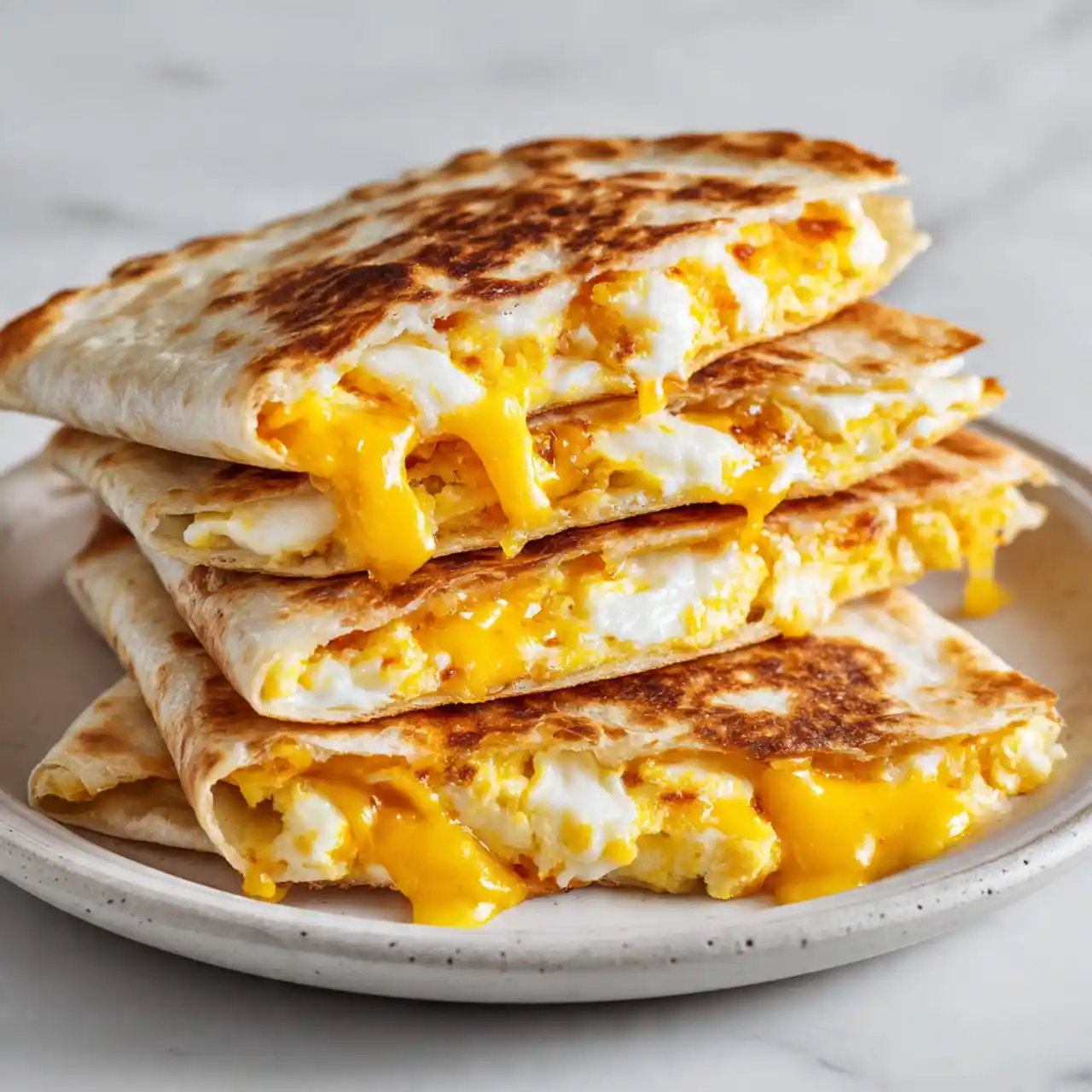 Cheddar Egg Quesadilla Recipe