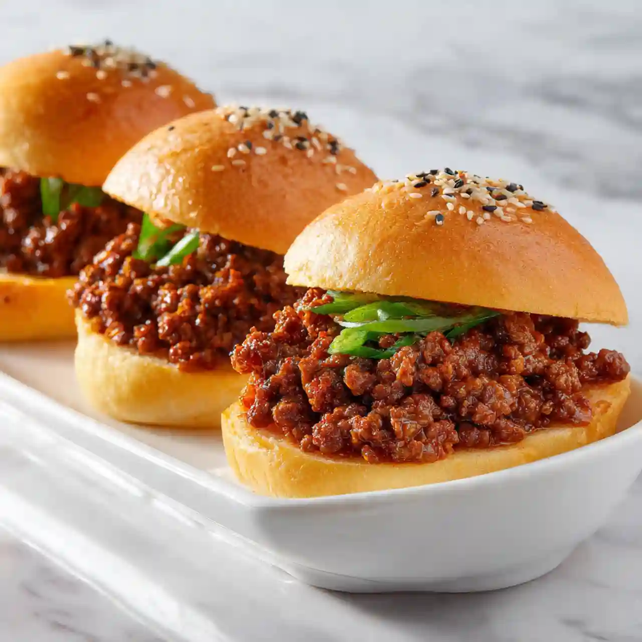Korean Beef Sloppy Joes