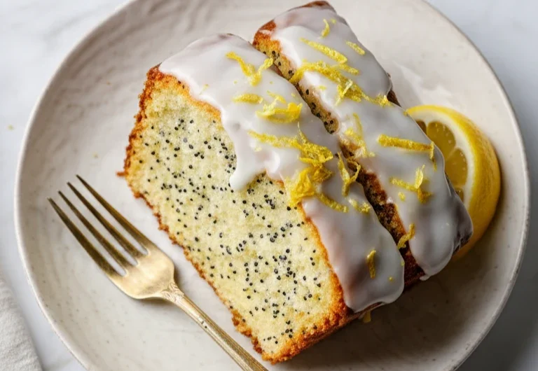 Moist Lemon Poppy Seed Cake