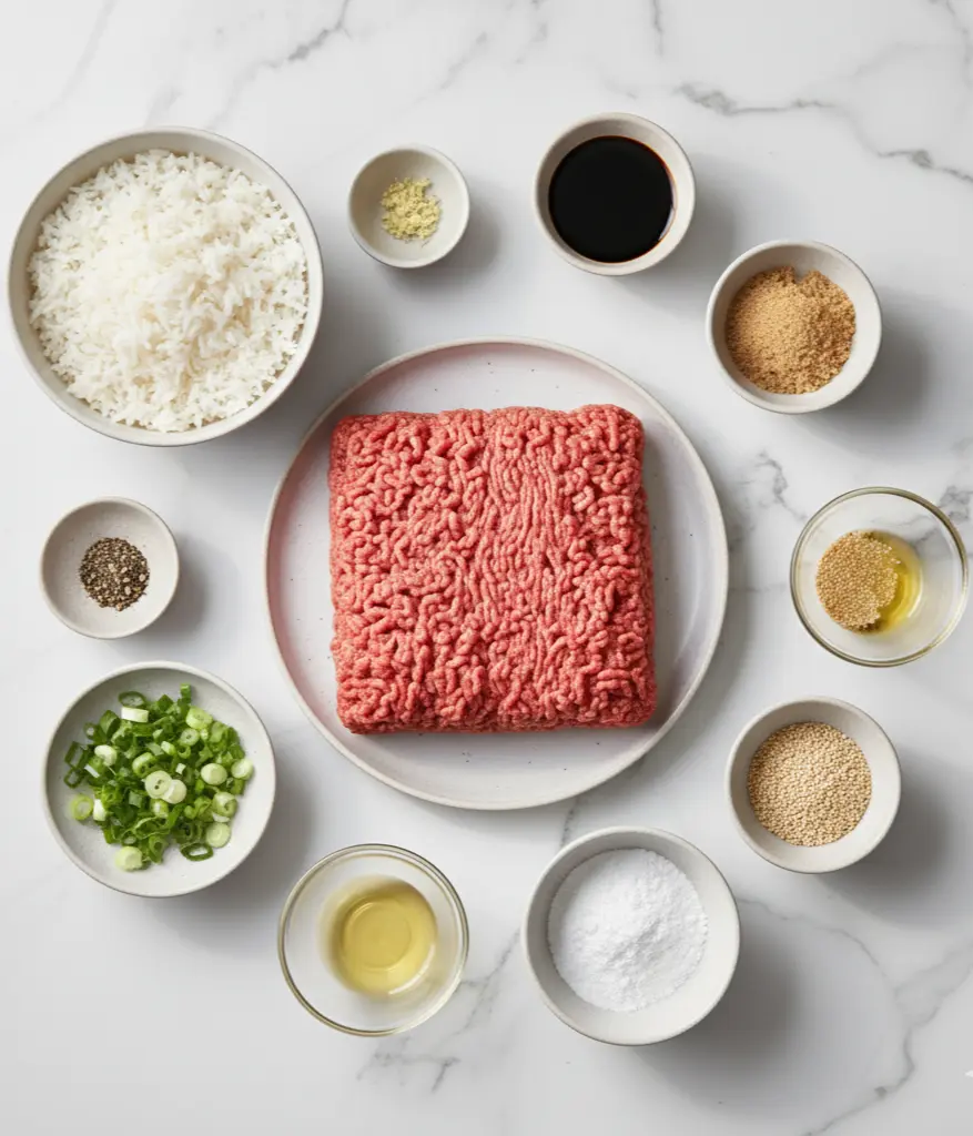 Korean Ground Beef Bowl