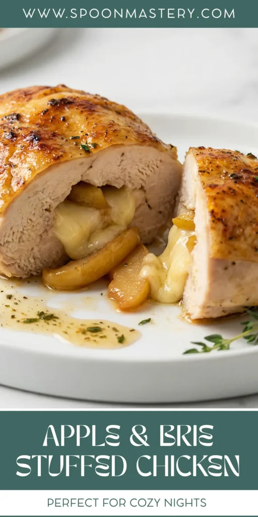 Apple and Brie Stuffed Chicken