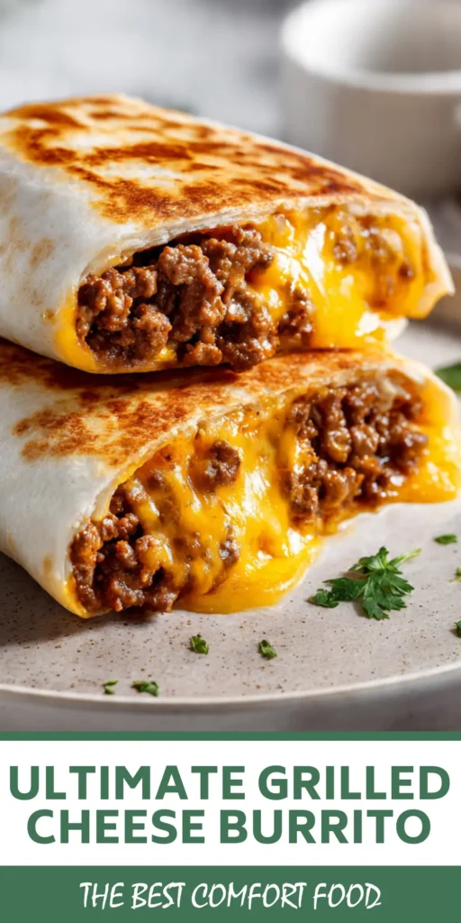 Grilled Cheese Burrito