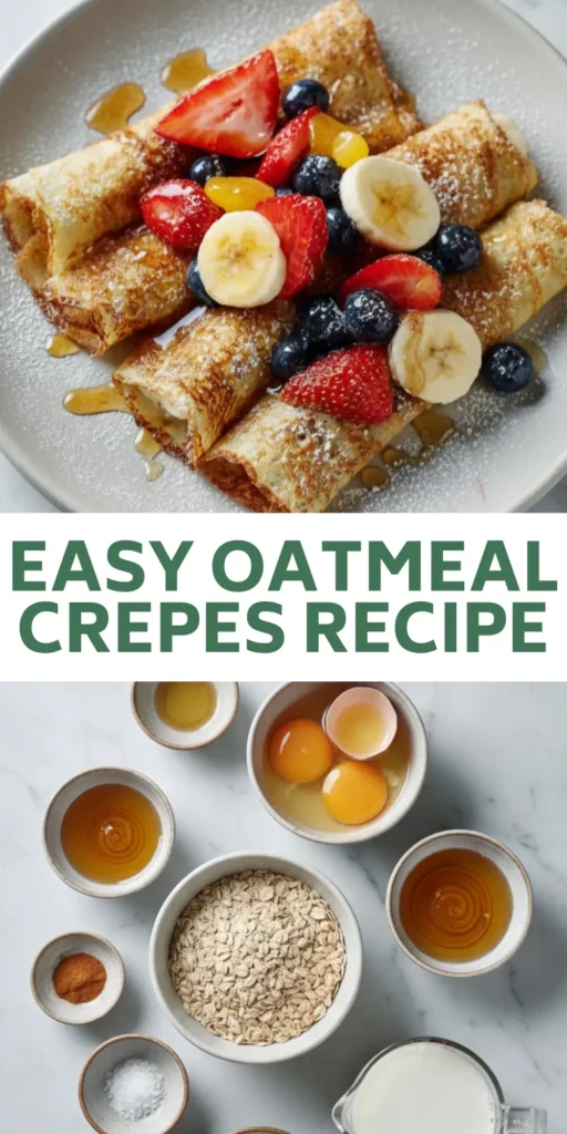 Oatmeal Crepes
