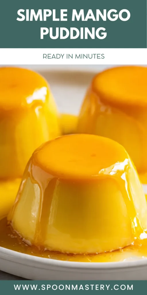 Simple Mango Pudding
