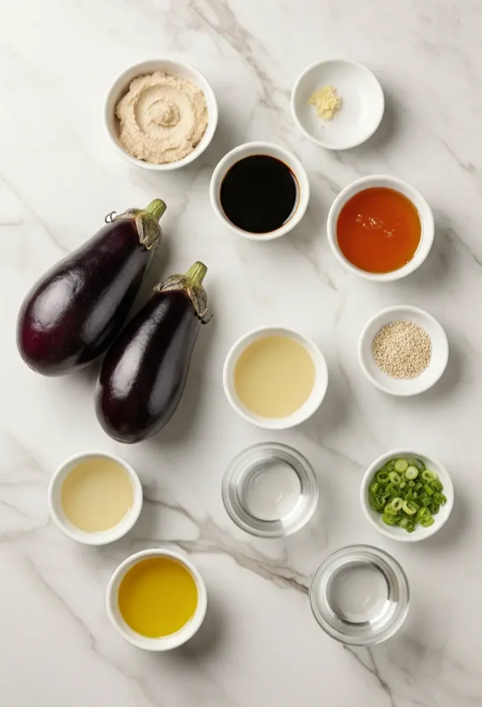 Miso Glazed Eggplant