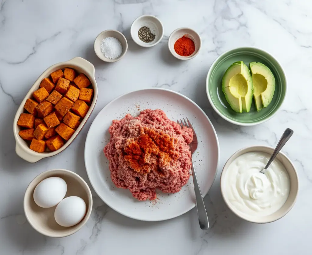 Healthy Ground Beef Bowl