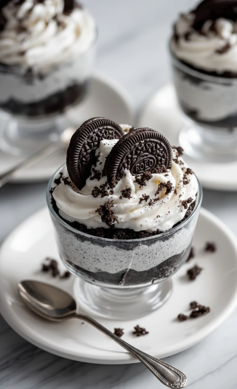 Oreo No-Bake Cheesecake Cups