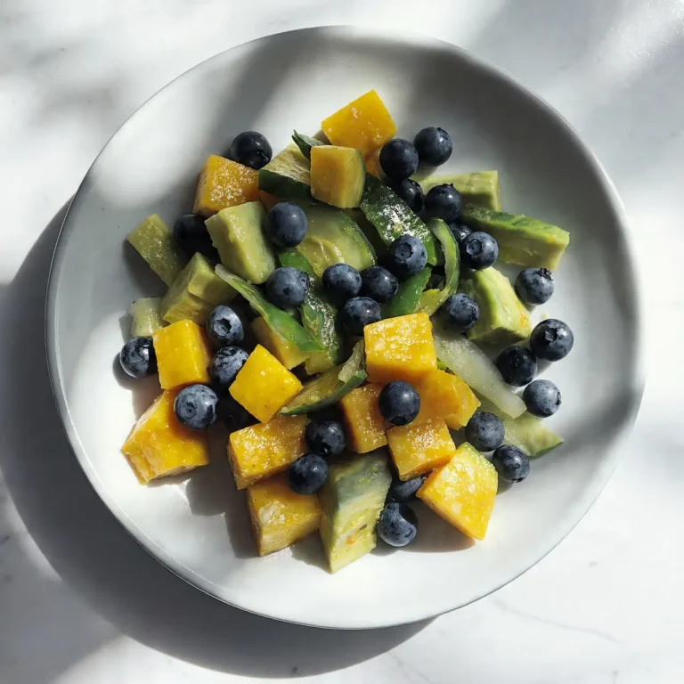 Mango Avocado & Cucumber Salad
