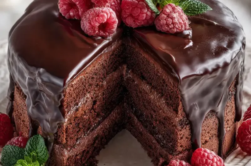 Chocolate Raspberry Cake