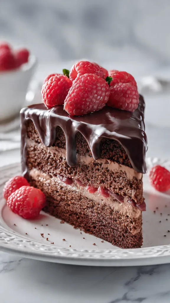 Chocolate Raspberry Cake